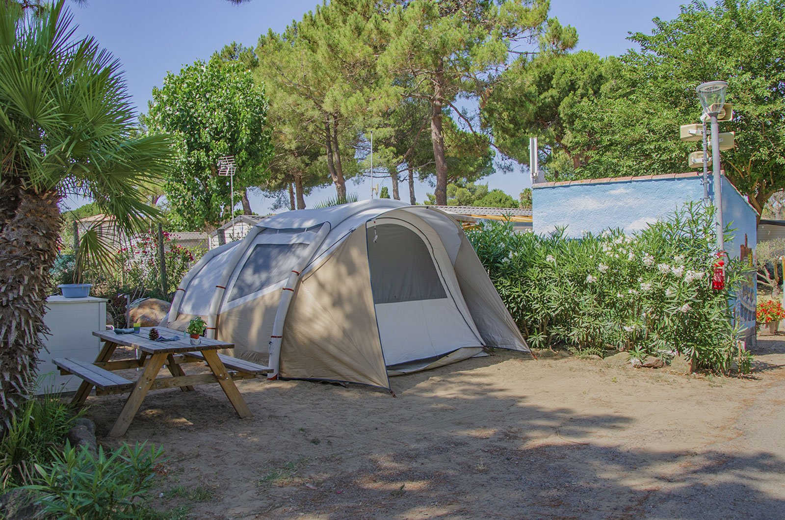 camping avec emplacement tente cap dagde