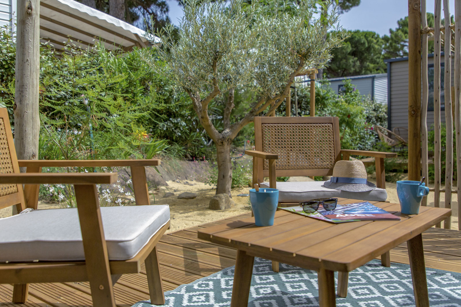 camping bord de plage cap dagde herault