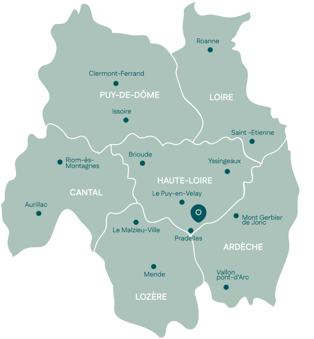 carte situation camping Estela